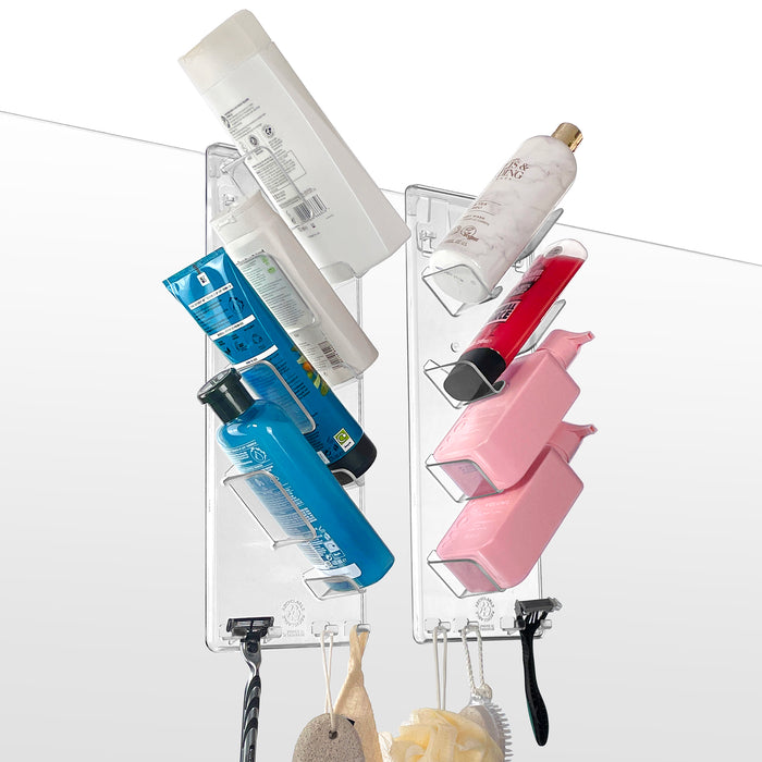 Shower Rack Shower Organiser Tidy Hangs On Cubicle Glass